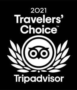 Trip Advisor Travelers Choice Award for Top 10% of Hotels in the World